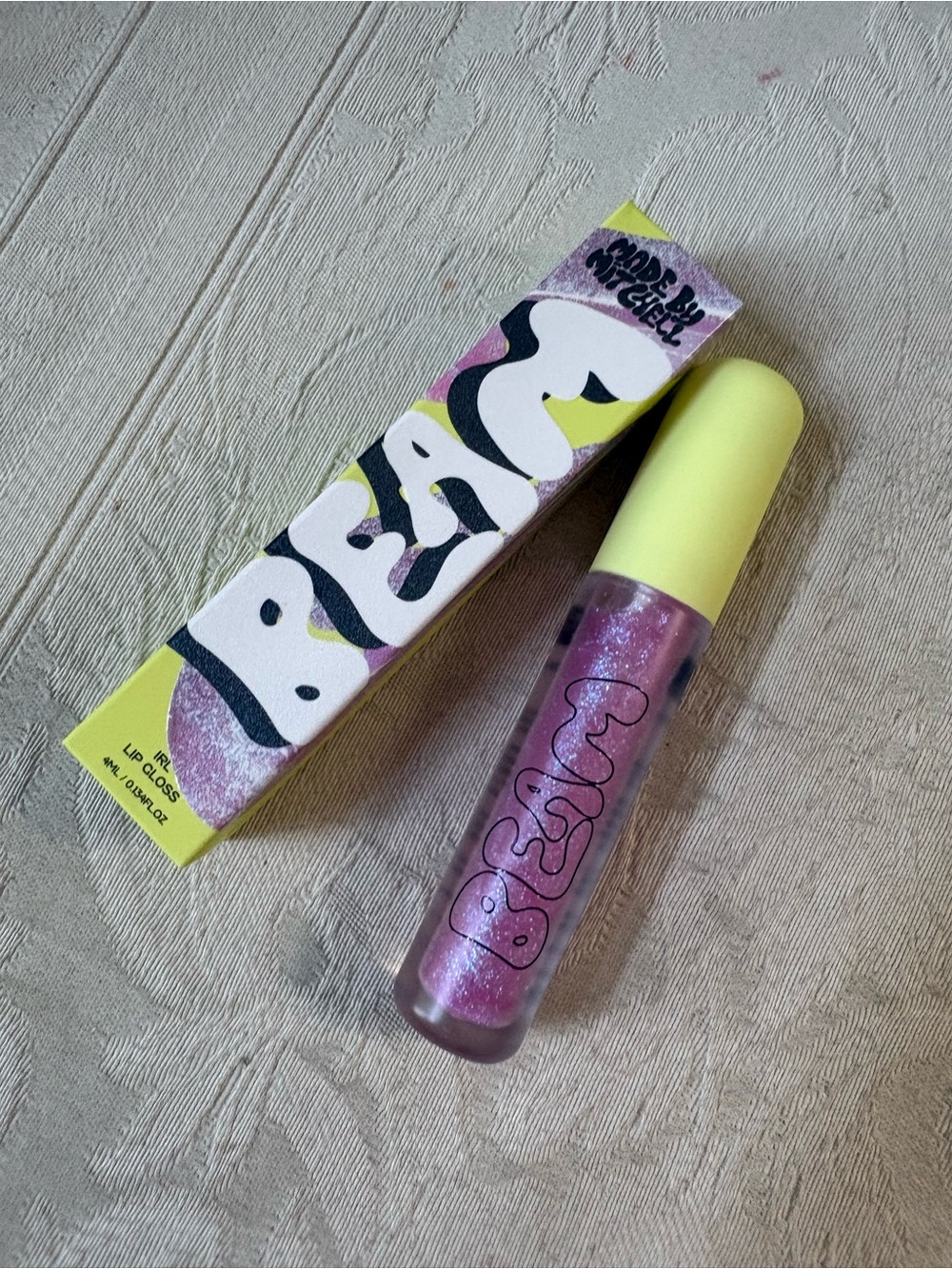 Made by Mitchell Beam Iridescent Lipgloss in IRL BNIB